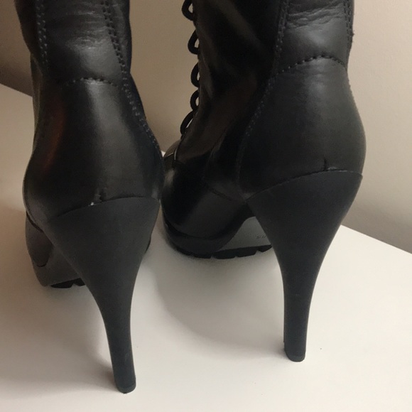 Lust for Life Black Stiletto Booties Sz 8.5 - Picture 8 of 12
